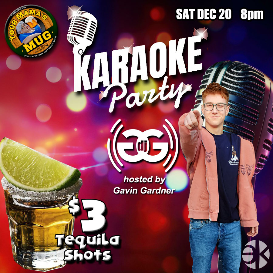 MUG Karaoke | Sat Dec 20
