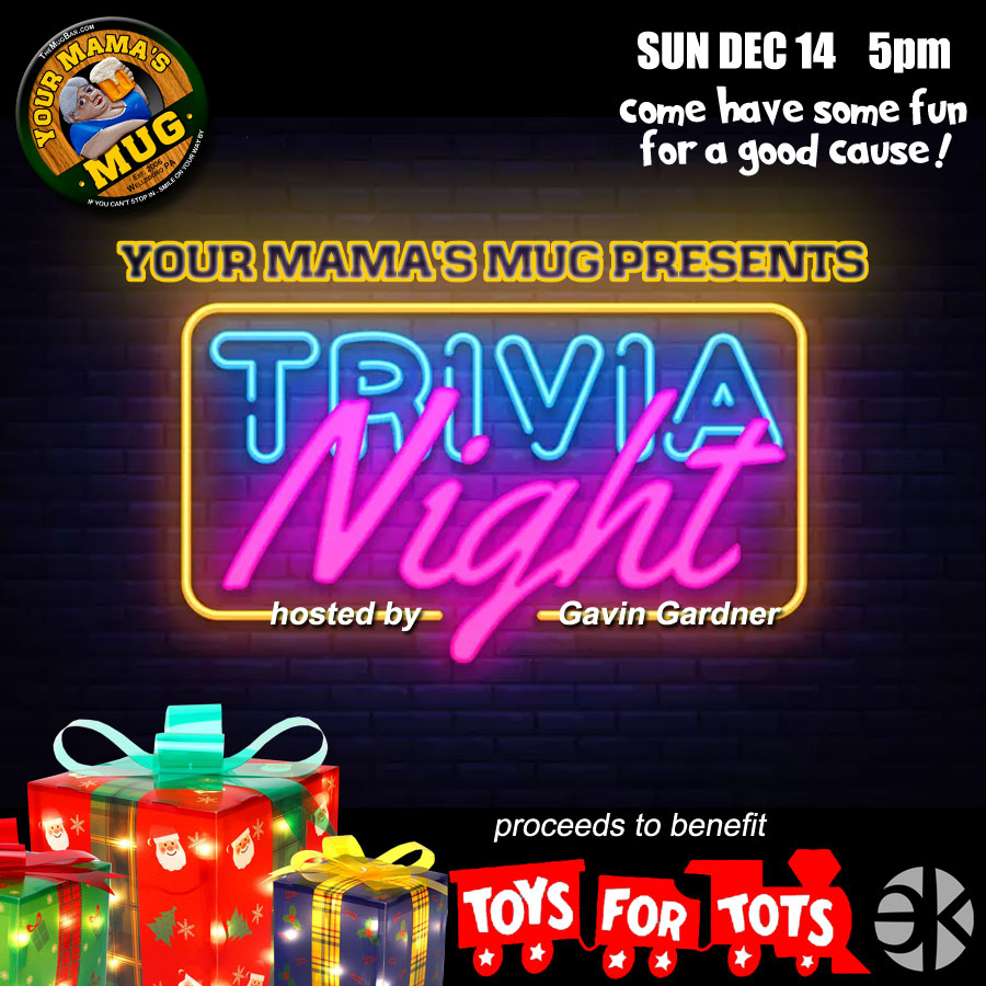 MUG Trivia | Sun Dec 14