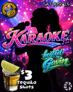 MUG Karaoke | Sat Apr 25
